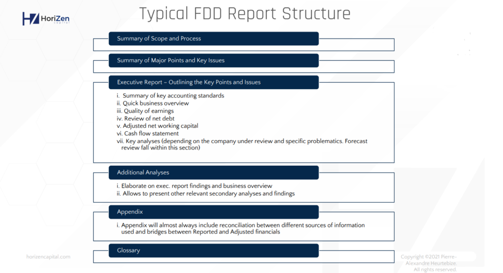FDD Report Structure